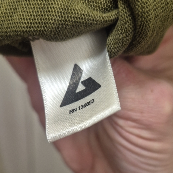 American Giant Forest Green Crew Neck Top - Picture 4 of 9